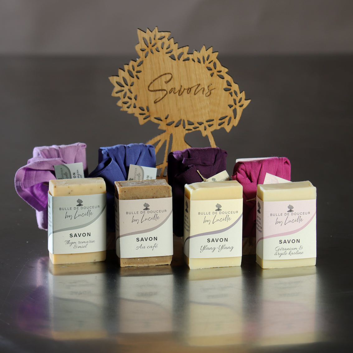 Lot de 4 savons 100g