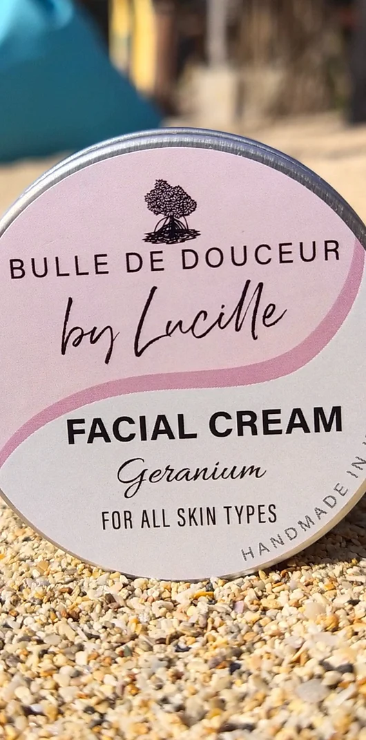 crème visage géranium